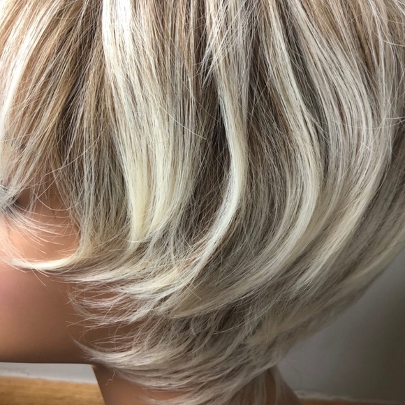 ?BLONDE BROWN MIX FULL CAP  WIG? *NWT*
? main image 5